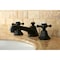 Kingston Brass KS4465BX 8" Widespread Bathroom Faucet, Oil Rubbed Bronze KS4465BX - alternate 4
